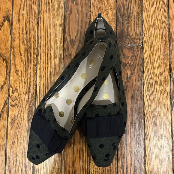 BODEN Geraldine Flats Polka Dots Bow Womens Size 11 - Picture 3 of 8